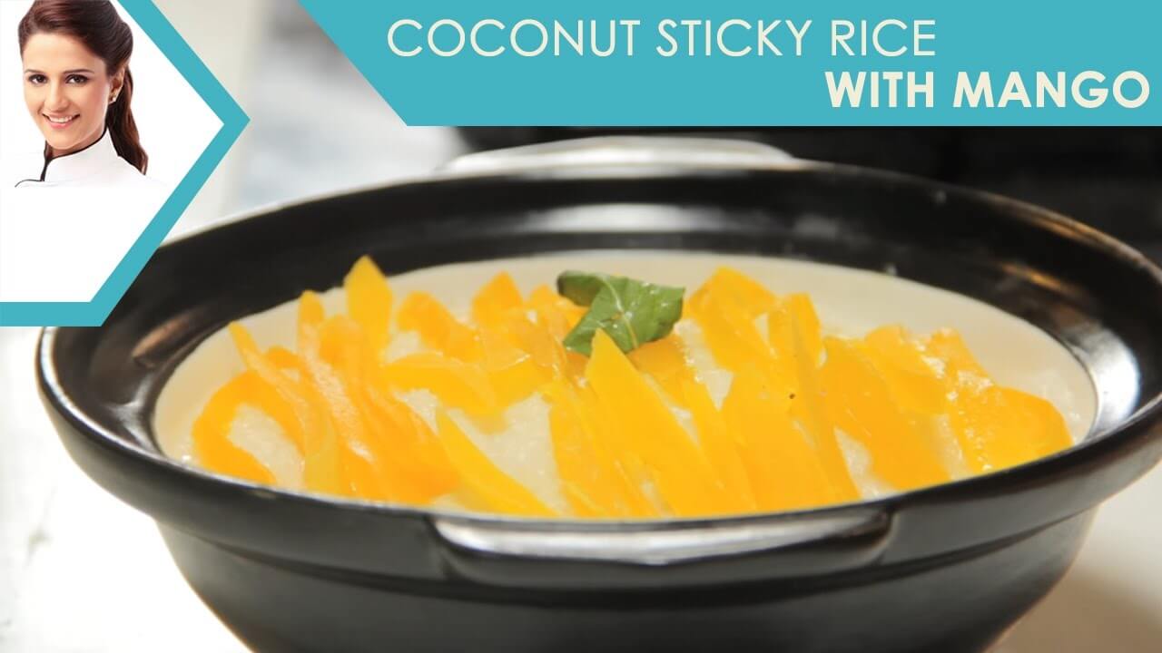 Coconut Sticky Rice with Mango